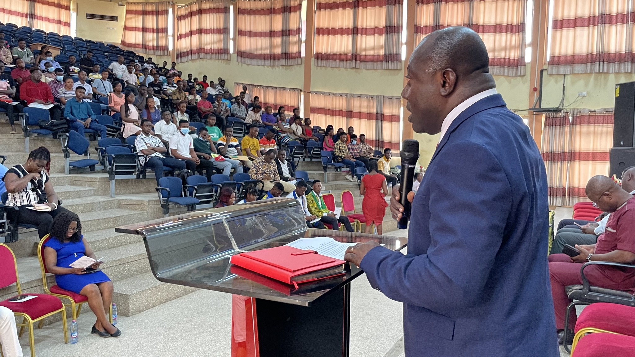 Don’t take your admission for granted - Vice Chancellor to freshmen