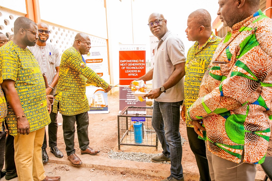 Amalitech gives TTU water