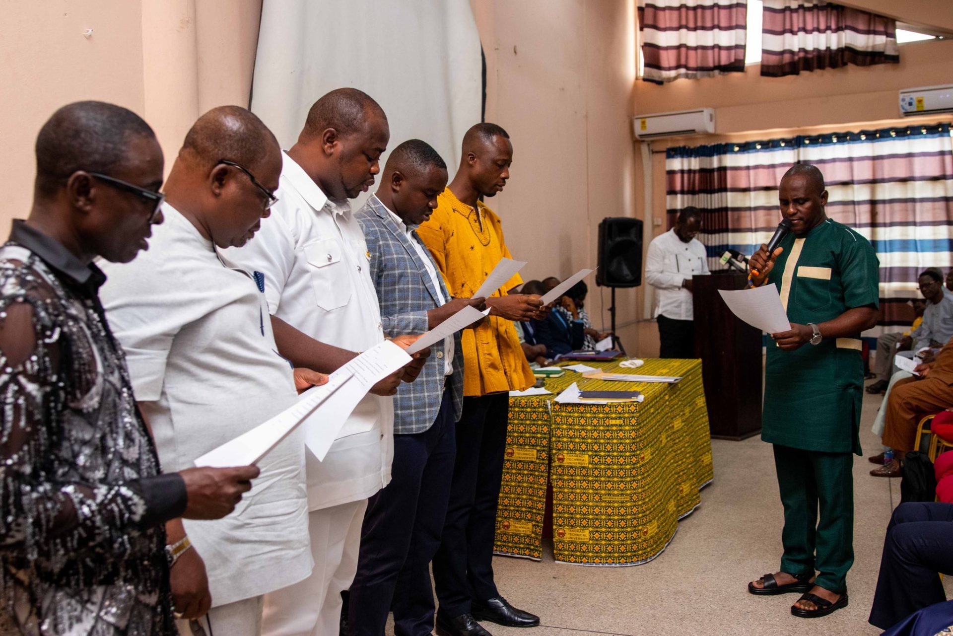 TUTAG -TTU INDUCTS NEW EXECUTIVES