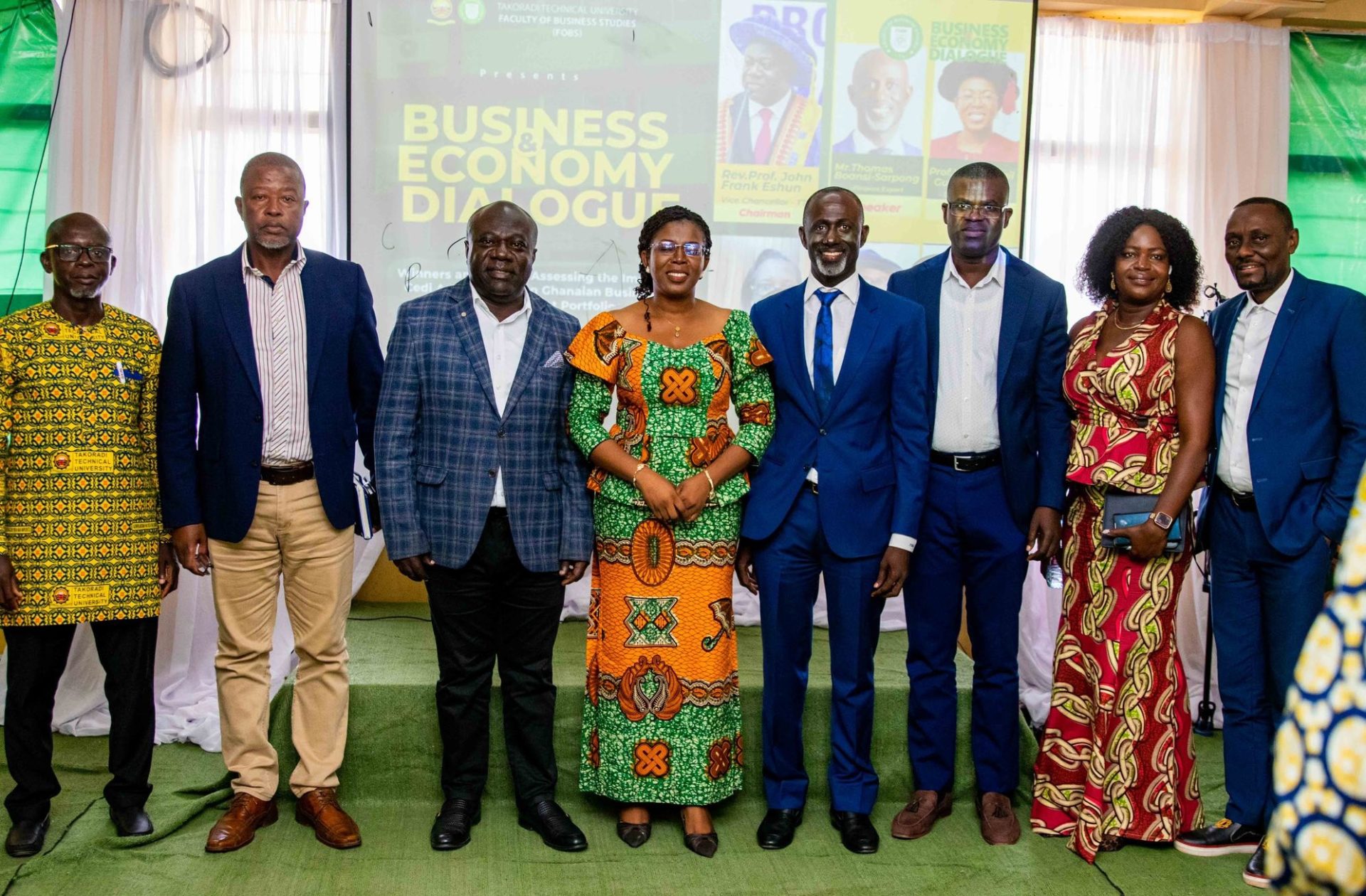 BUSINESS FACULTY LEADS NATIONAL DIALOGUE ON CEDI STABILITY