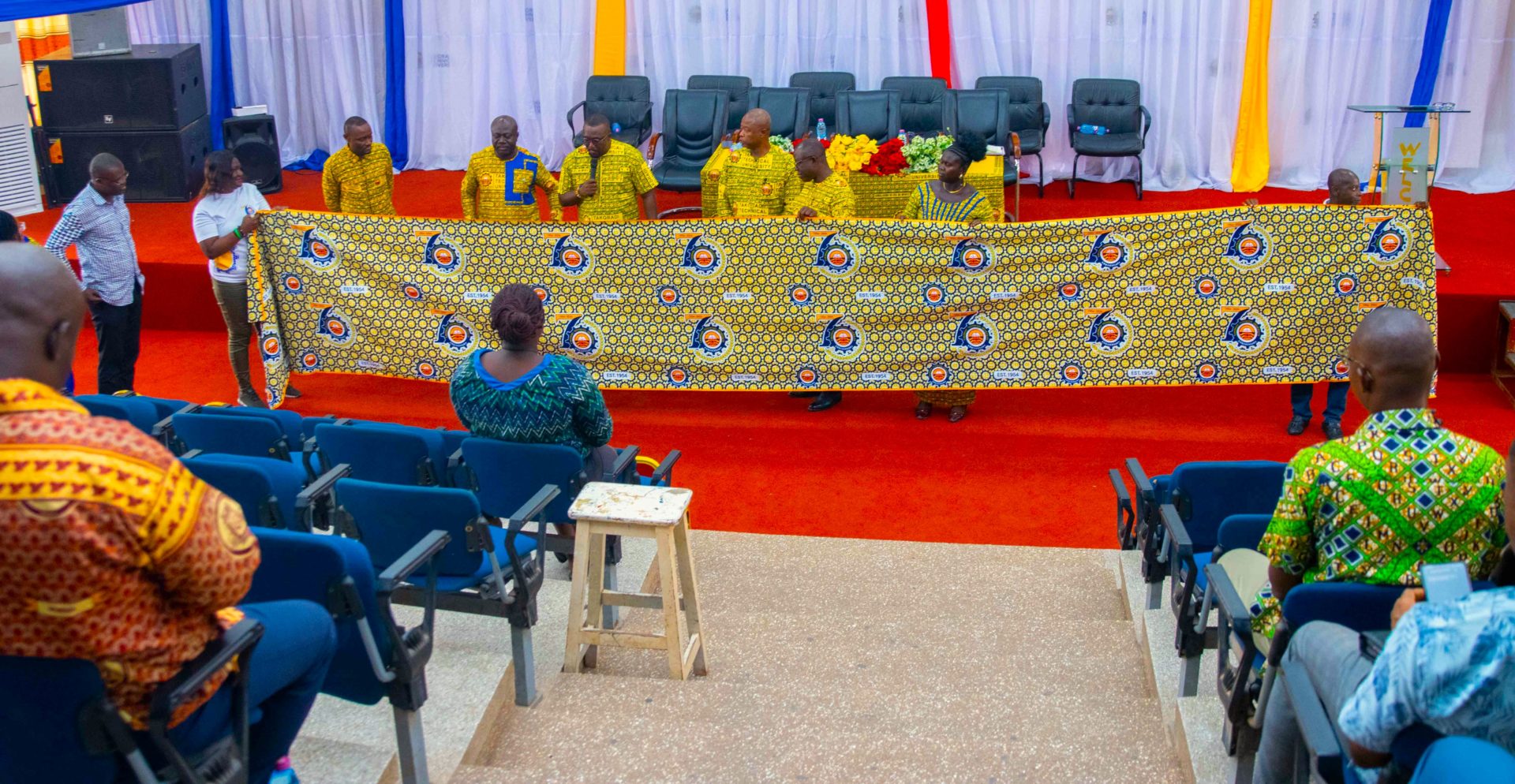 TTU UNVEILS 70TH ANNIVERSARY CLOTH
