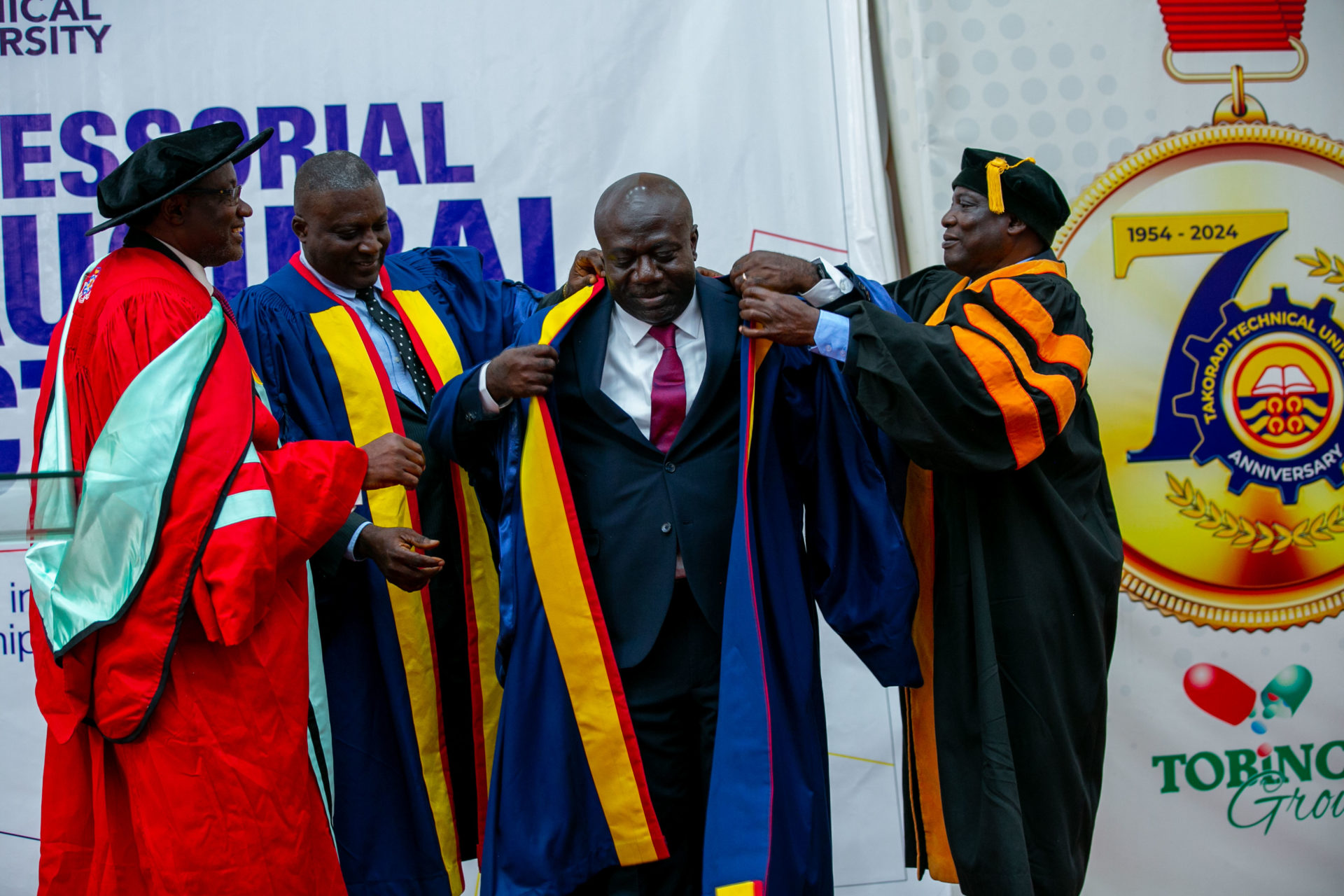 REV. PROF. ESHUN DELIVERS INAUGURAL LECTURE
