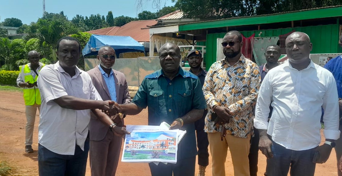 VC HANDSOVER SITES FOR TWO CONSTRUCTION PROJECTS