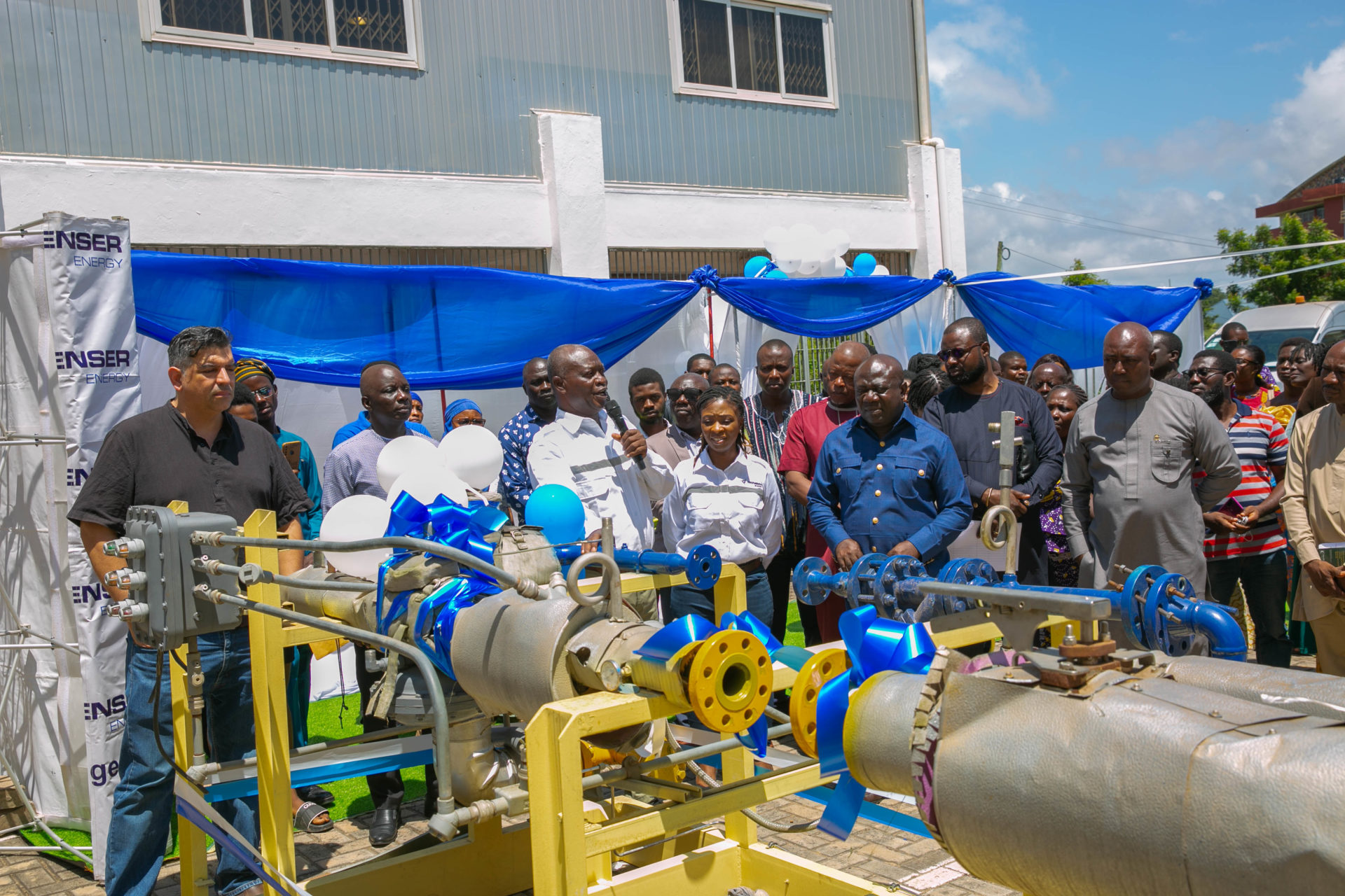 GENSER ENERGY DONATES GAS TURBINE TO TTU