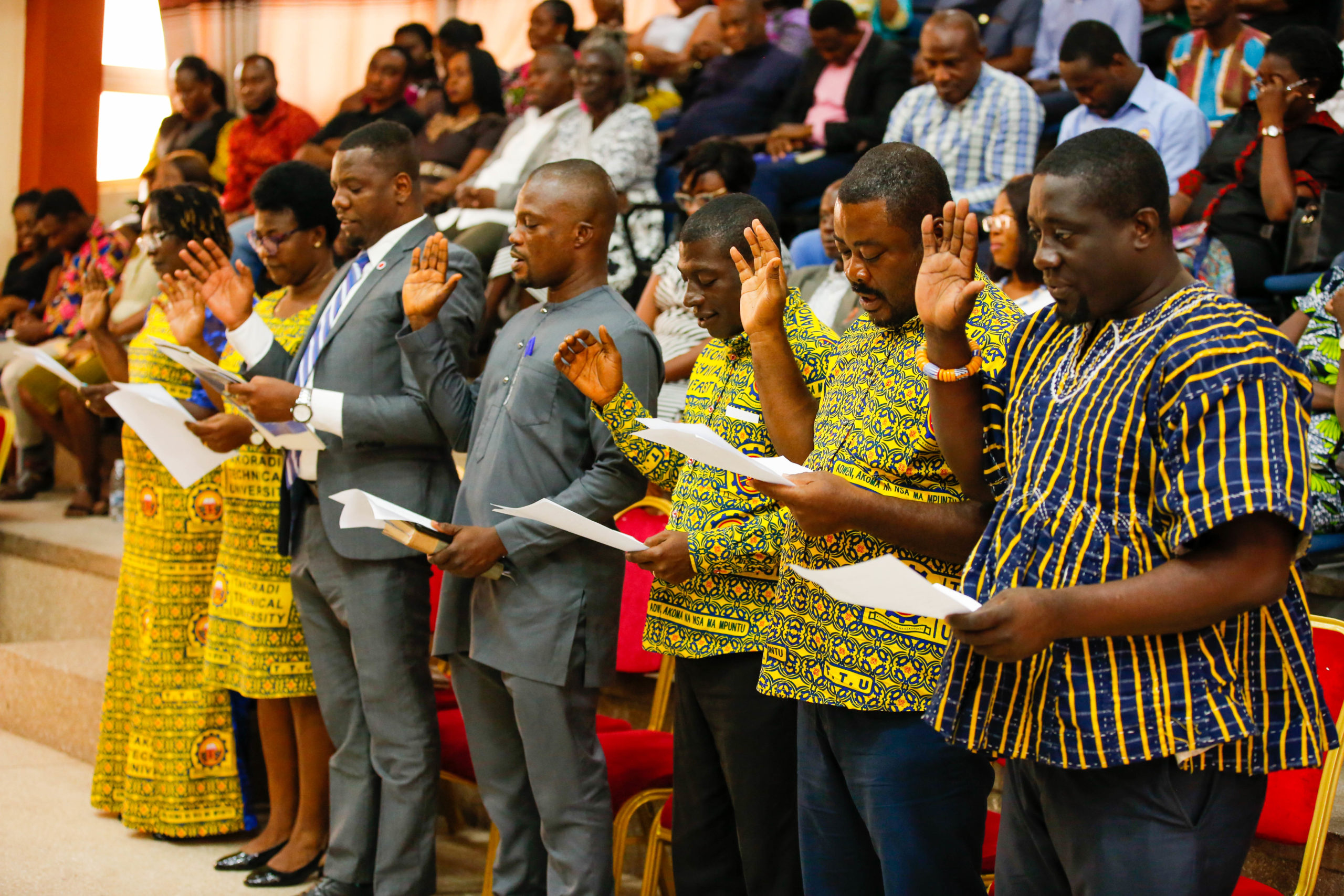 NEW TTU CONVOCATION LEADERSHIP TAKES-OFFICE
